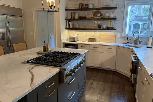 Kitchen restored after photo - Ashburn, VA restoration company